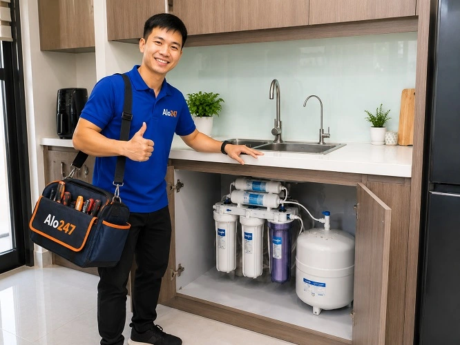 Thợ alo247 Sửa máy lọc nước uy tín tại Tây Hồ