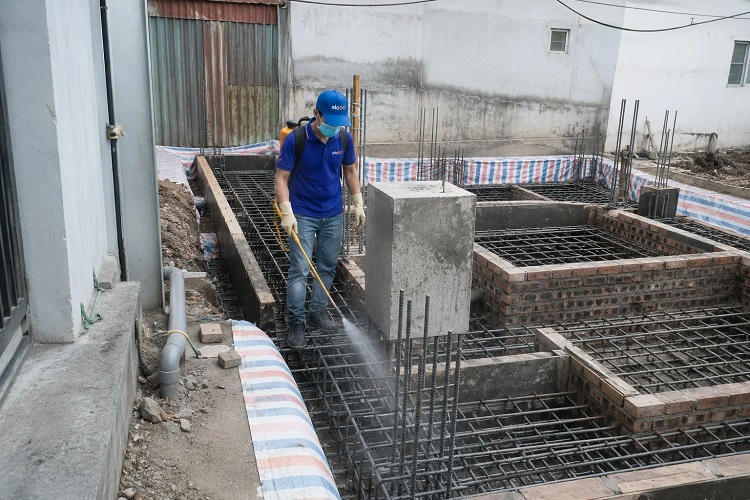 Thợ alo247 chống mối công trình tại Tây Hồ