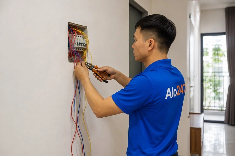 Thợ alo247 sửa điện tại nhà khu vực Gia Lâm