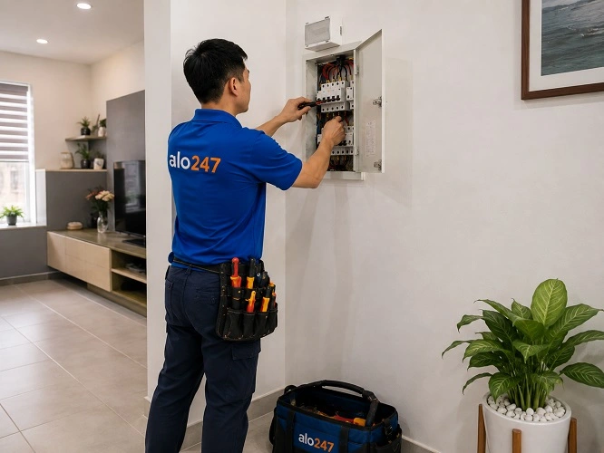Thợ alo247 sửa điện tại nhà phường Hai Bà Trưng