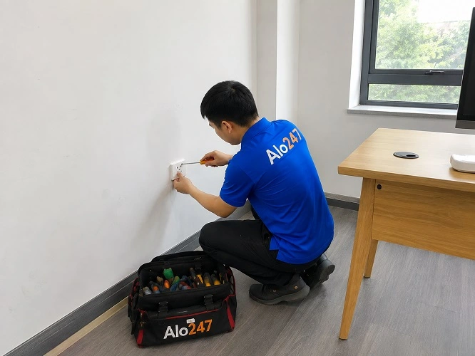 Thợ alo247 sửa điện tại nhà phường Thanh Xuân
