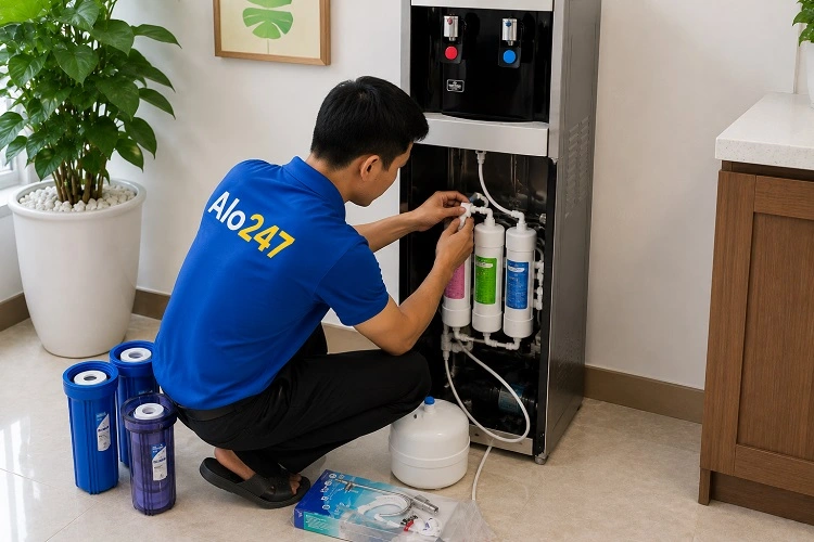 Thợ alo247 sửa máy lọc nước tại Gia Lâm