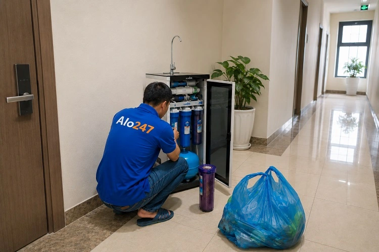 Thợ alo247 sửa máy lọc nước tại Hai Bà Trưng