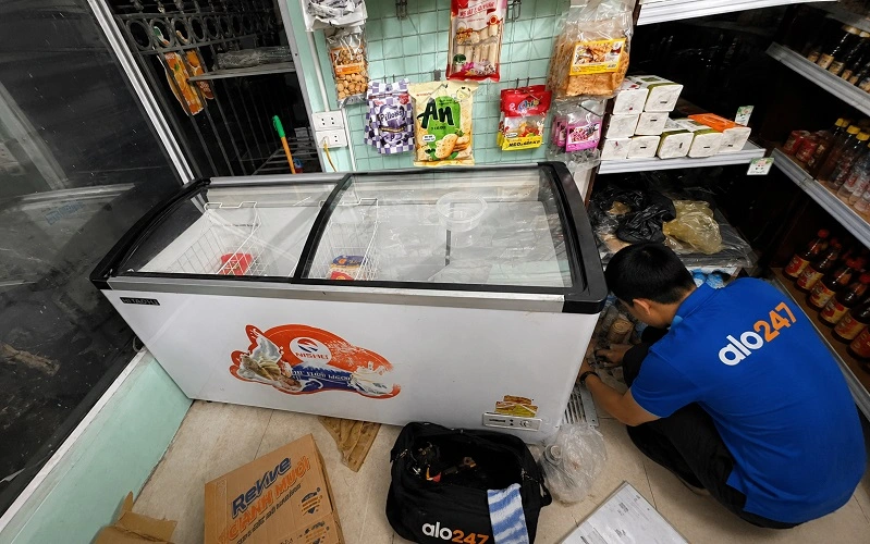 Thợ alo247 sửa tủ đông tại nhà