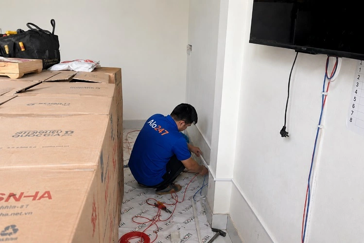 Thợ alo247 thi công hệ thống điện tại Hoàn Kiếm