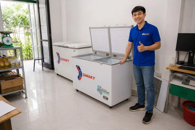 alo247 sửa chữa tủ đông tại Hà Nội