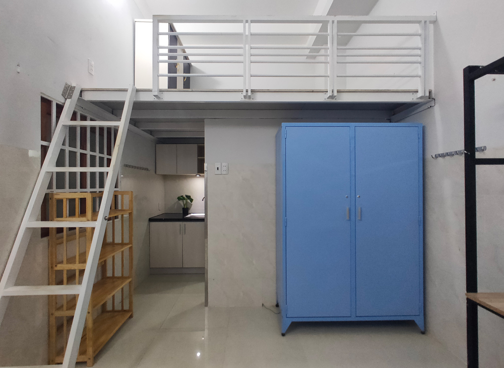 thi công gác lửng phòng trọ