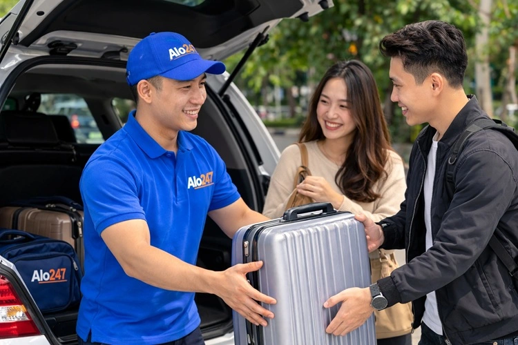 xe ghép alo247 trả khách ở sơn tây