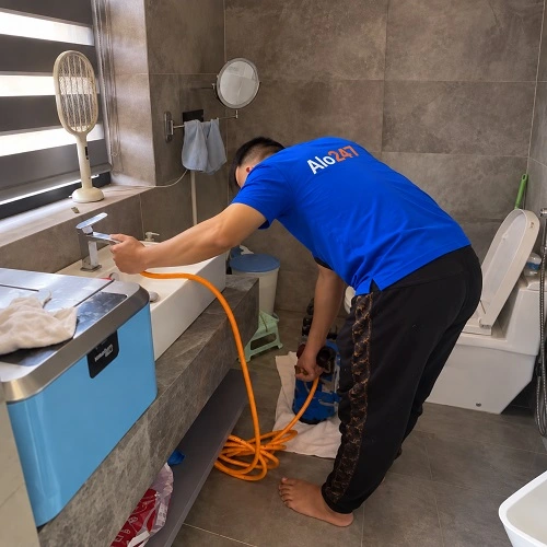 Alo247 Dịch vụ sục rửa đường ống nước sinh hoạt tại Hà Nội