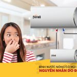 Bình nóng lạnh có mùi khét nguyên nhân do đâu