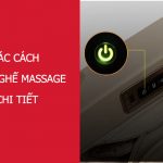 Các cách reset ghế massage chi tiết