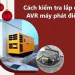 Cách kiểm tra lắp đặt AVR máy phát điện