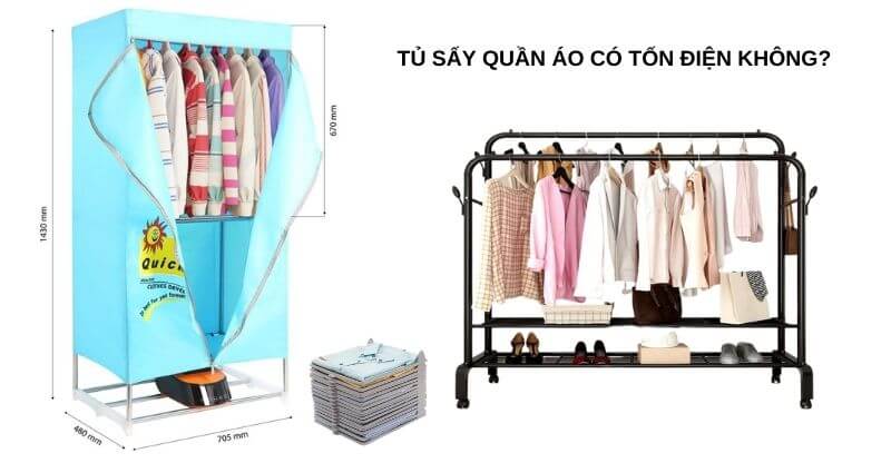 Cách sử dụng tủ sấy quần áo tiết kiệm điện năng