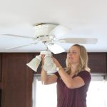 Cách tháo quạt trần đơn giản