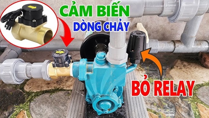 Dấu hiệu máy bơm nước bị giật cục