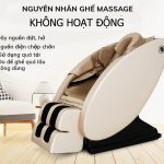 Ghế massage không hoạt động nguyên nhân do đâu