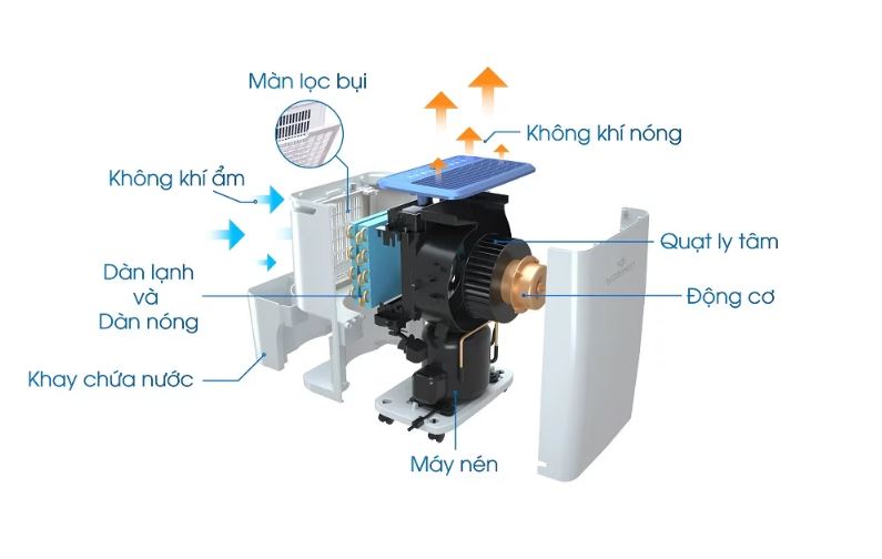 Hướng dẫn vệ sinh máy hút ẩm