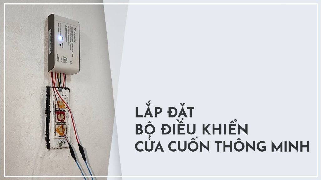 Lưu ý khi thực hiện lắp bộ điều khiển cửa cuốn