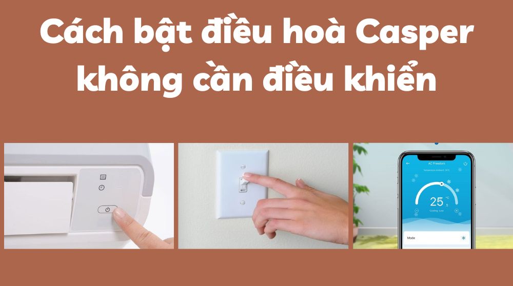 Mất điều khiển điều hoà thì làm thế nào