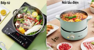 Nên dùng nồi lẩu điện hay bếp từ