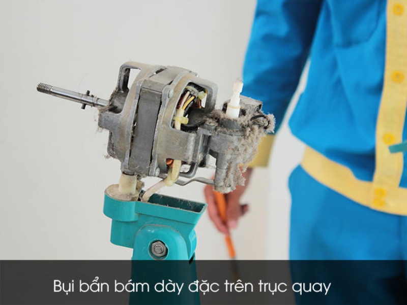 Nguyên nhân khiến quạt bị bó bạc