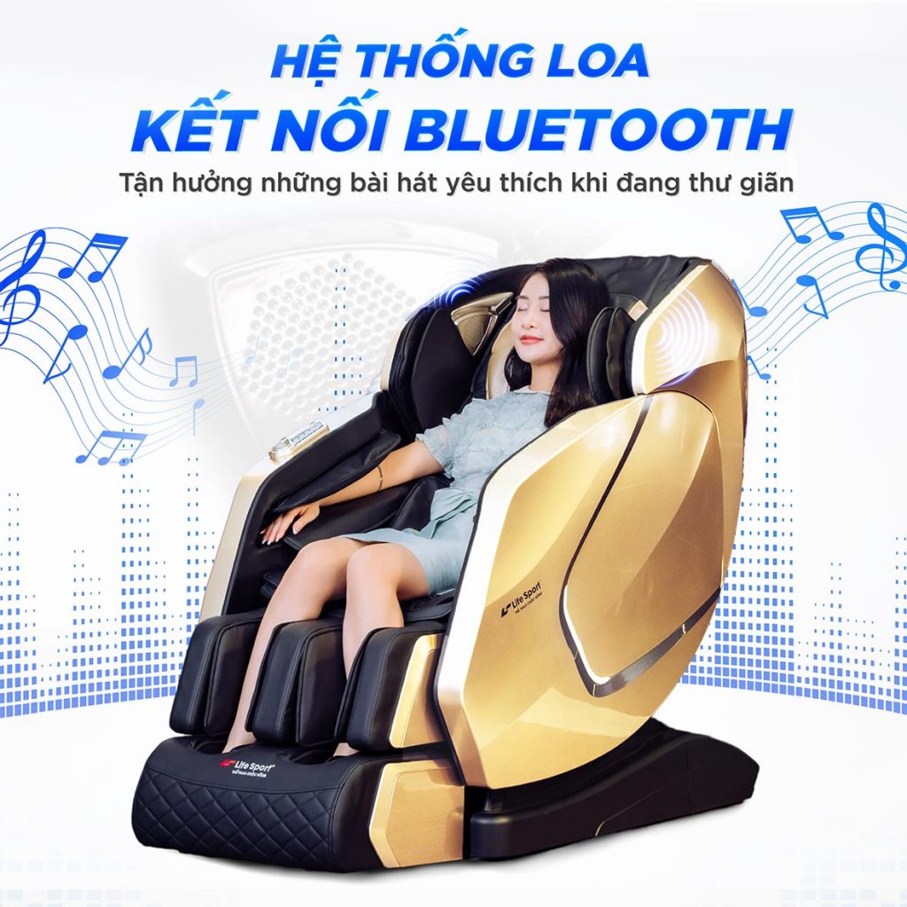 Tại sao nên kết nối Bluetooth với ghế massage