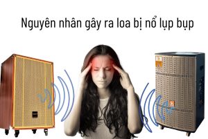 Nguyên nhân loa bị nổ lụp bụp