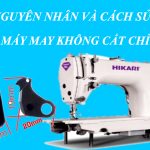 Tại sao máy may không cắt chỉ