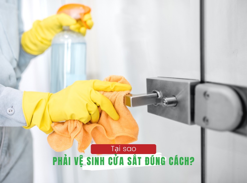 Tại sao nên vệ sinh bảo dưỡng cửa sắt định kì