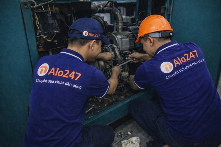 thợ alo247 bảo dưỡng máy nén khí