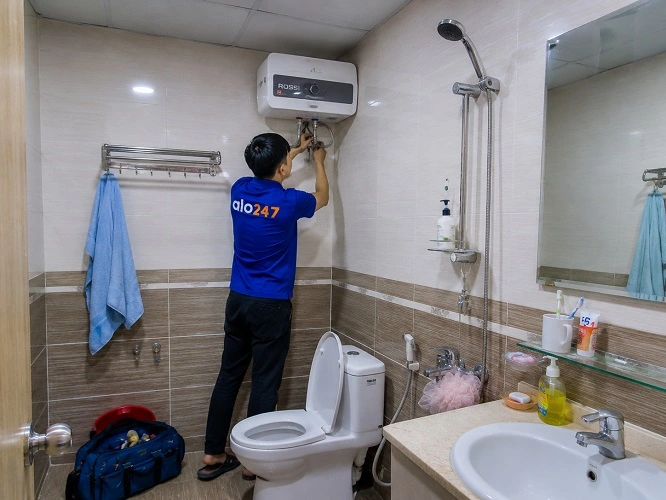 Thợ alo247 sửa bình nóng lạnh tận nơi