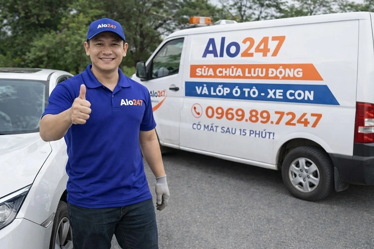 Kỹ thuật viên hỗ trợ sửa chữa lưu động