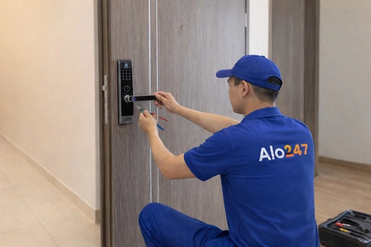Thợ alo247 mở khoá cửa