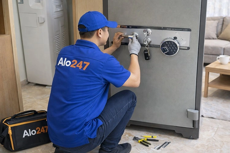 Thợ alo247 mở khoá két sắt