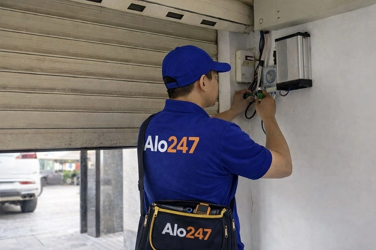 Thợ alo247 sửa khoá cửa cuốn