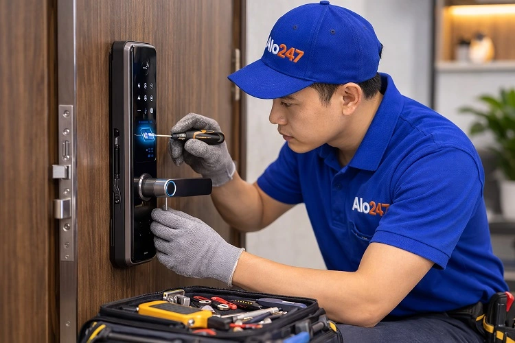 Thợ alo247 sửa khoá vân tay