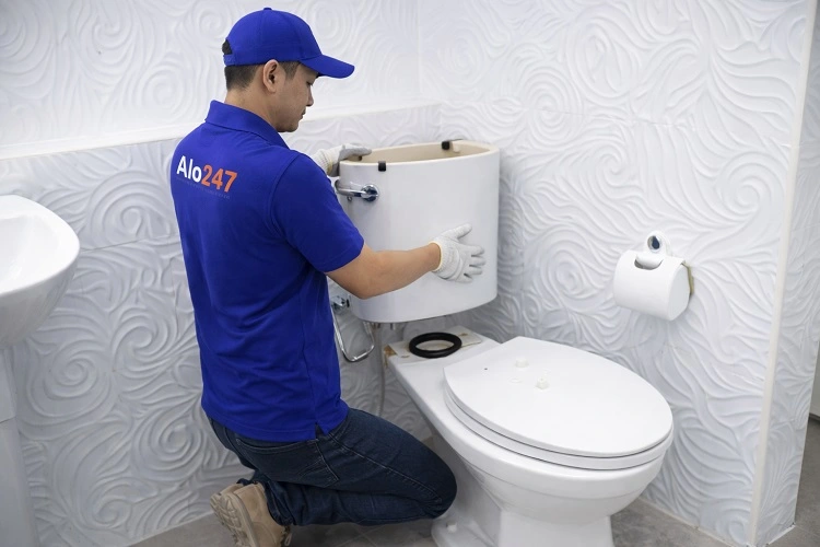 Dịch vụ thi công lắp đặt bồn cầu