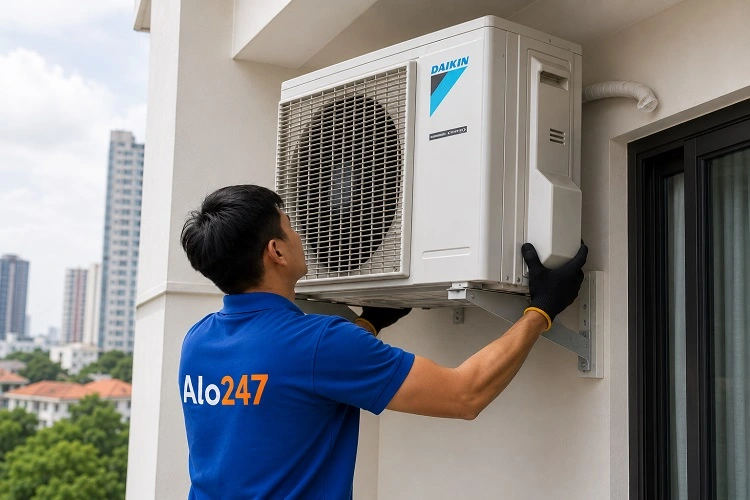 Thợ alo247 lắp điều hoà tại Hà Đông