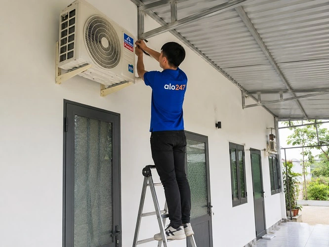 Thợ alo247 tháo lắp điều hoà tại Cầu Giấy