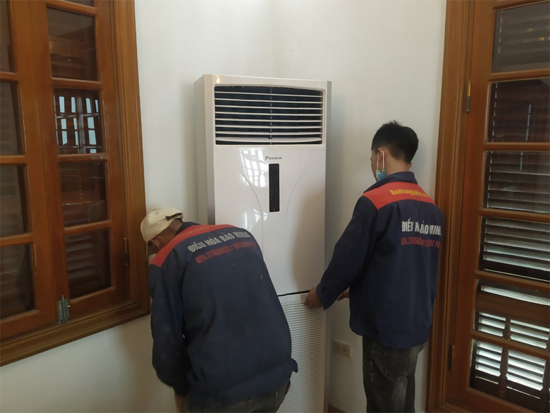 dịch vụ lắp điều hoà cây