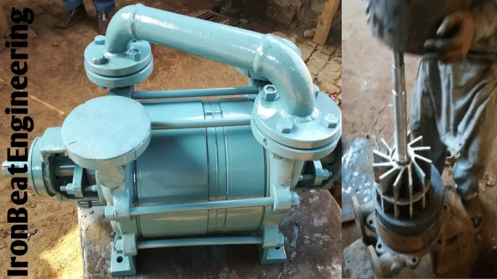 máy bơm chân không sau lắp đặt