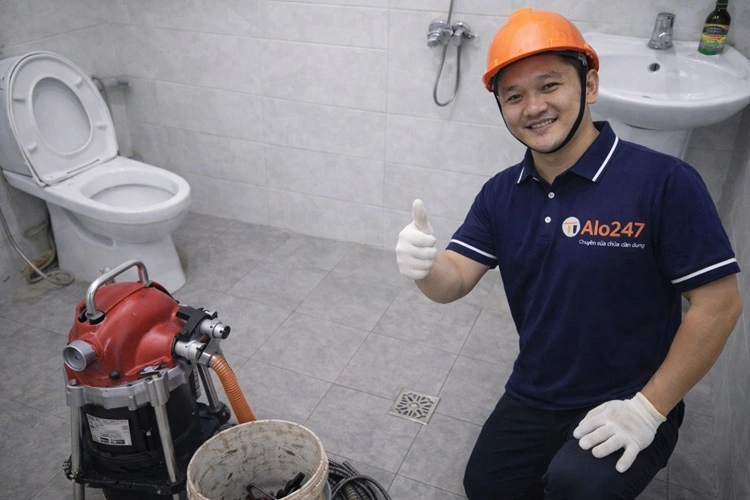 thợ thông tắc thoát sàn alo247