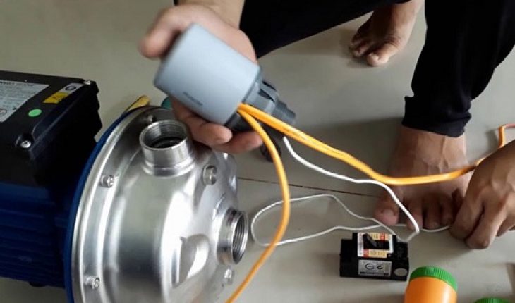 lắp phao điện bồn