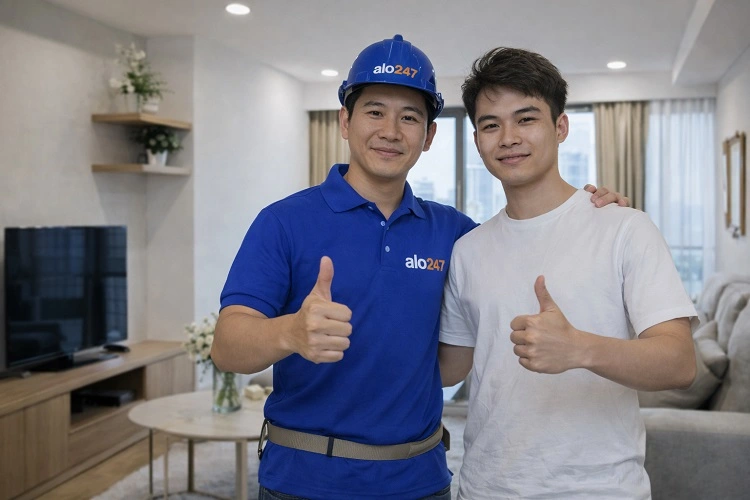 Ký bảo hành cho dịch vụ đã thi công xong