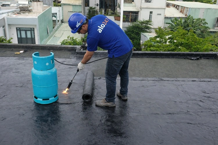 Chống thấm màng nhiệt tại Phú Thượng