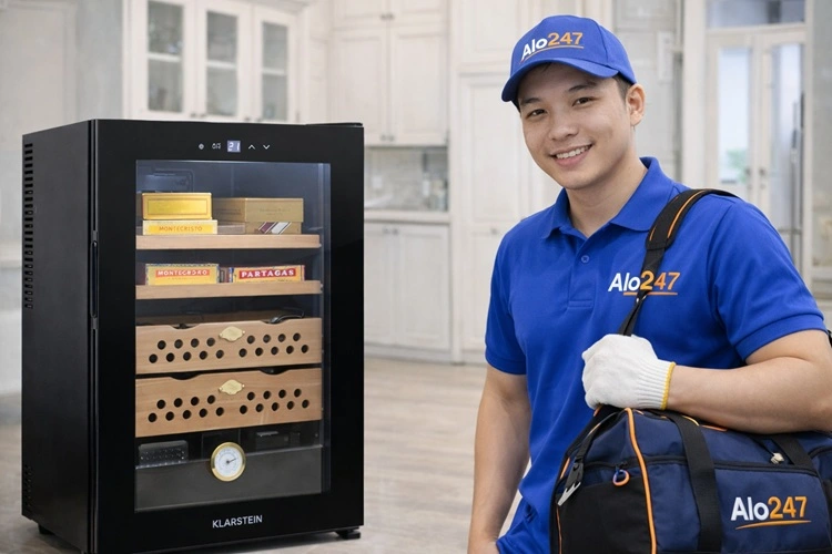 thợ sửa tủ cigar tại nhà alo247
