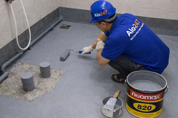 Sơn chống thấm nhà vệ sinh