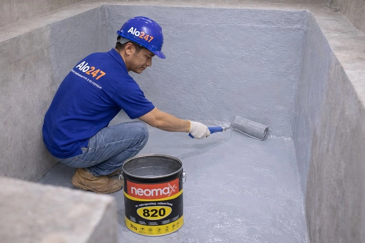 Thi công chống thấm bể chứa nước