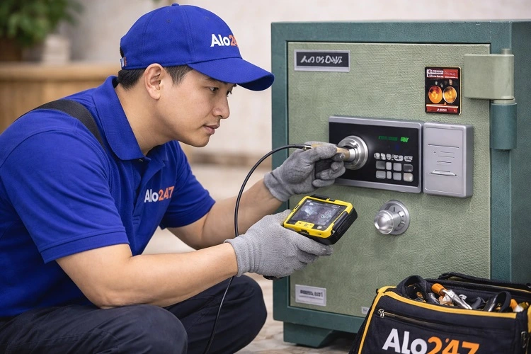 Thợ alo247 mở khoá két sắt