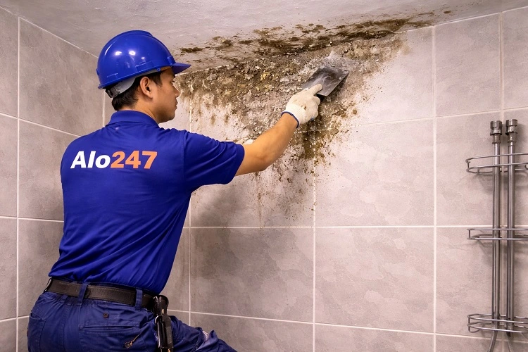 Thợ xử lý ẩm mốc